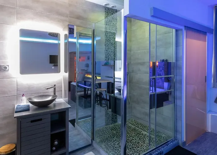 Lx202 Love Room & Spa Privatif - Jacuzzi & Sauna *