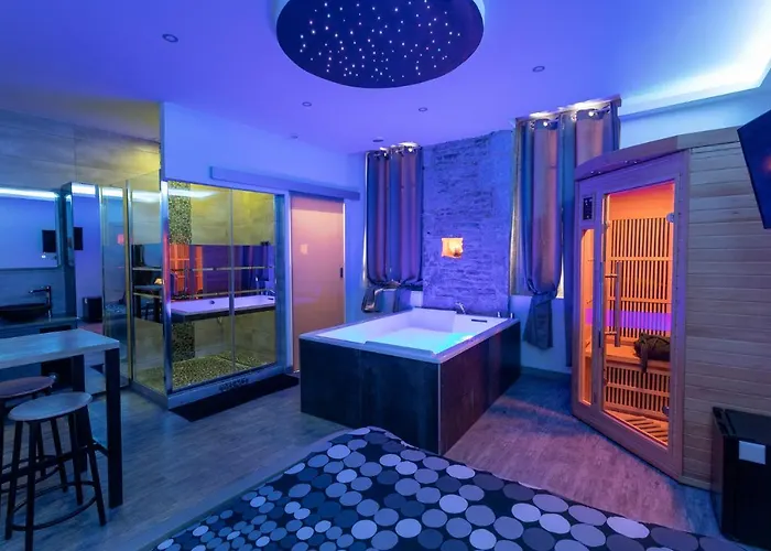 Lx202 Love Room & Spa Privatif - Jacuzzi & Sauna Zajazd *